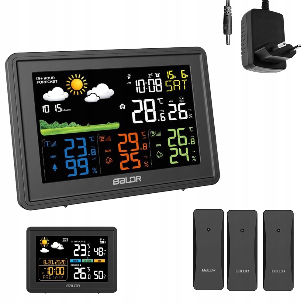 Bezdrátová Meteorologická Stanice, Vlhkoměr, Venkovní Teploměr Senzor