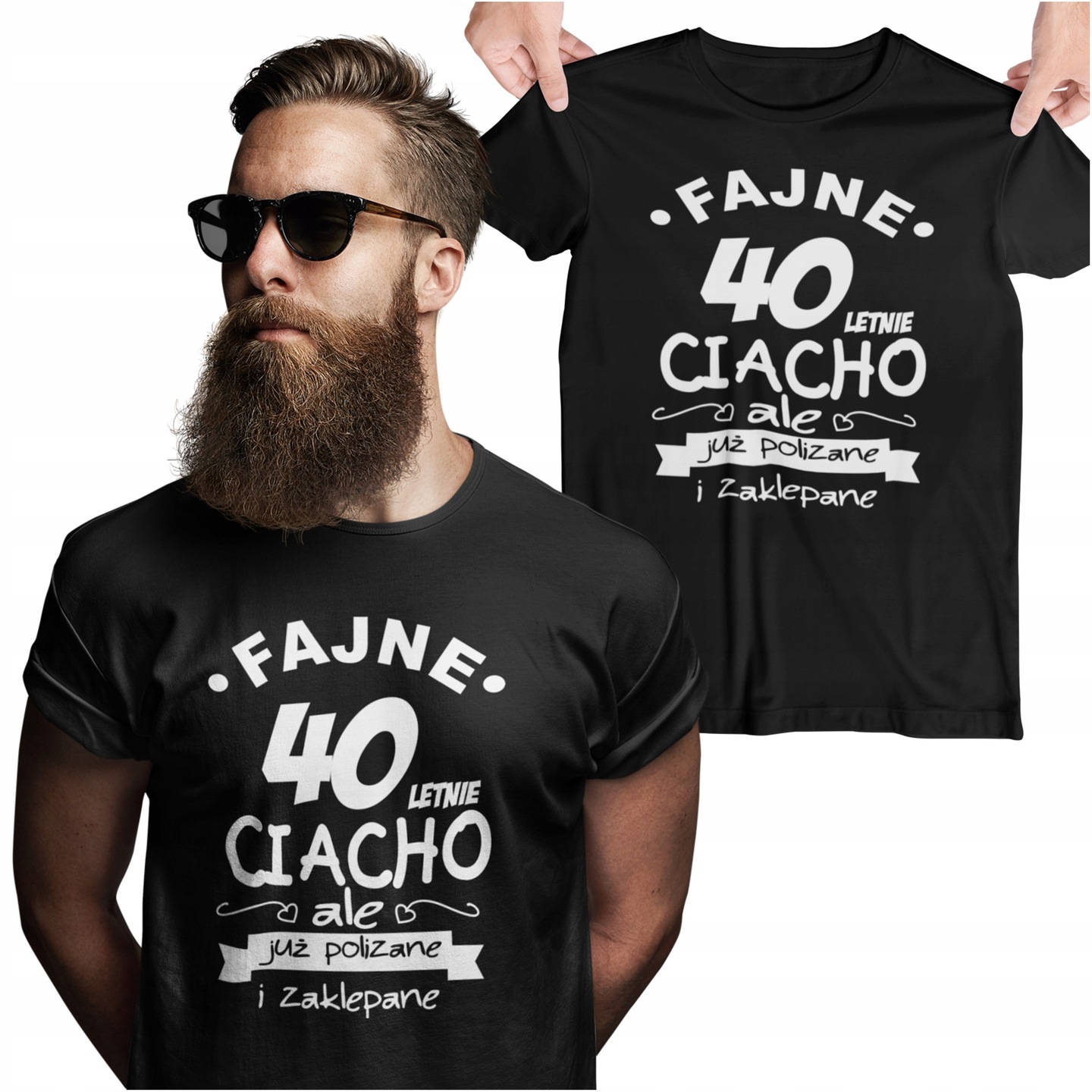 KOSZULKA NA 40 URODZINY DLA MĘŻA CHŁOPAKA 40 LAT