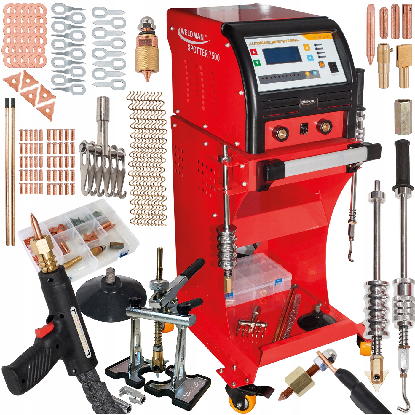 ZGRZEWARKA SPOTER DO BLACH SPOTTER zestaw PULLER