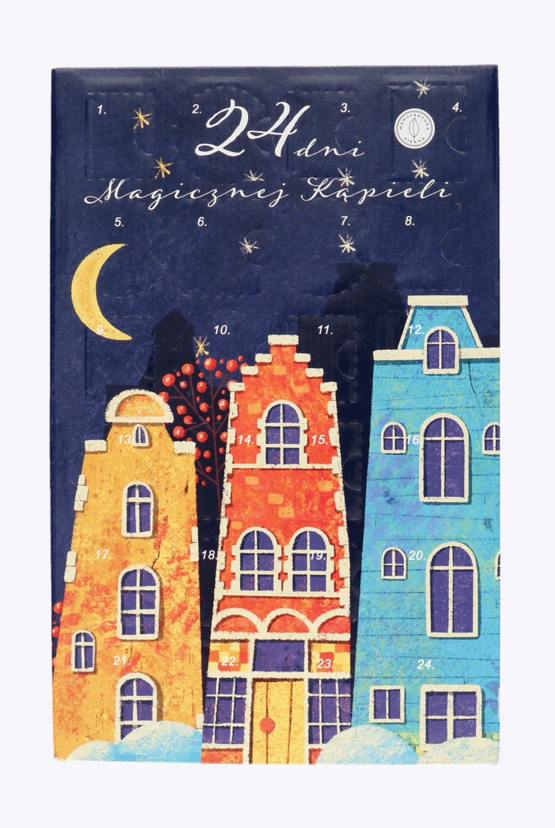 Kalendarz adwentowy ELYSIUM 12 x pachnące kąpiele Rodzaj kula