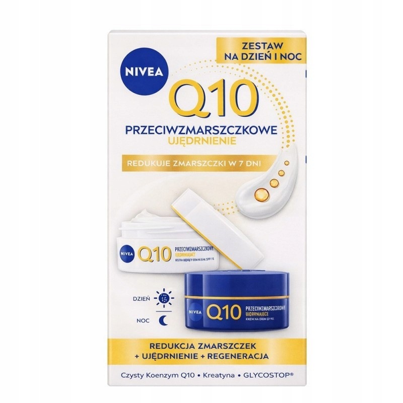 Nivea Q10 Protivráskové zpevnění Sada krémů na obličej