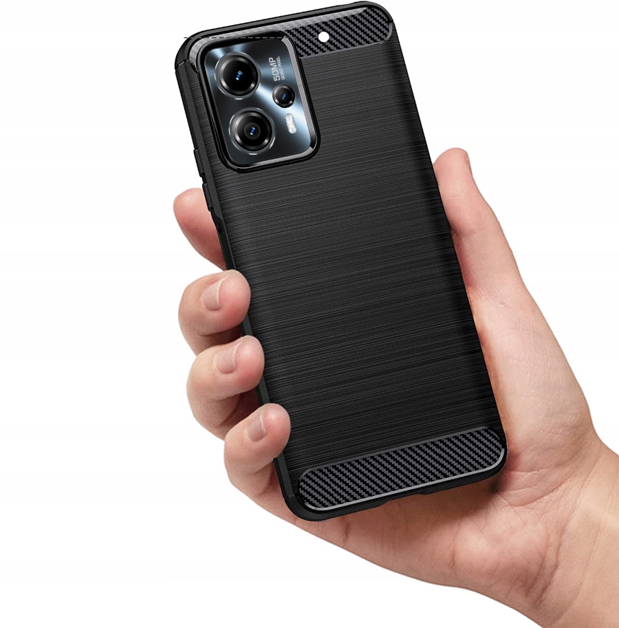 

Etui Pancerne Karbon Do Motorola G13 G23 Szkło