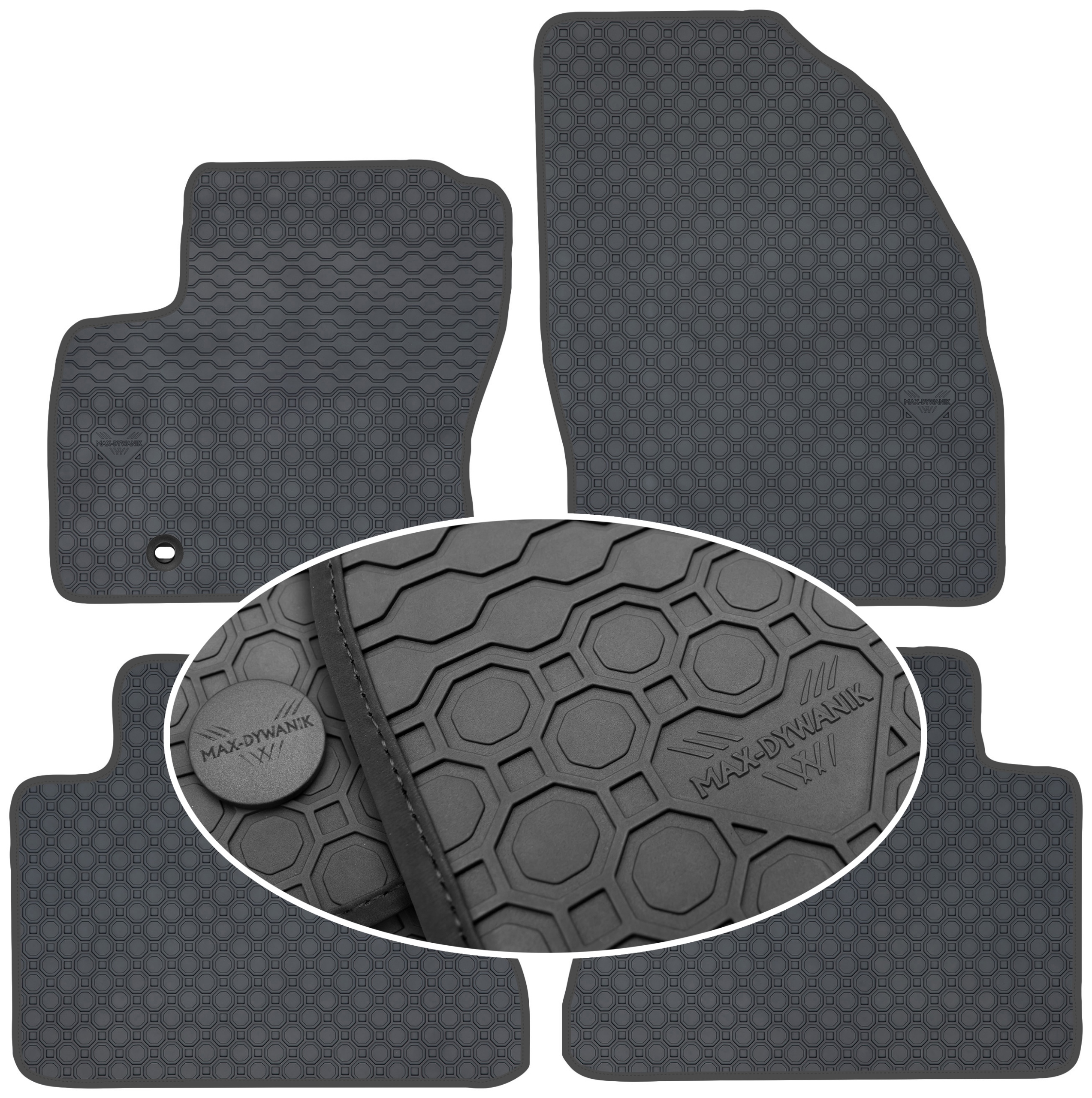 Ford Kuga I 2008-2010 Koberce Černé
