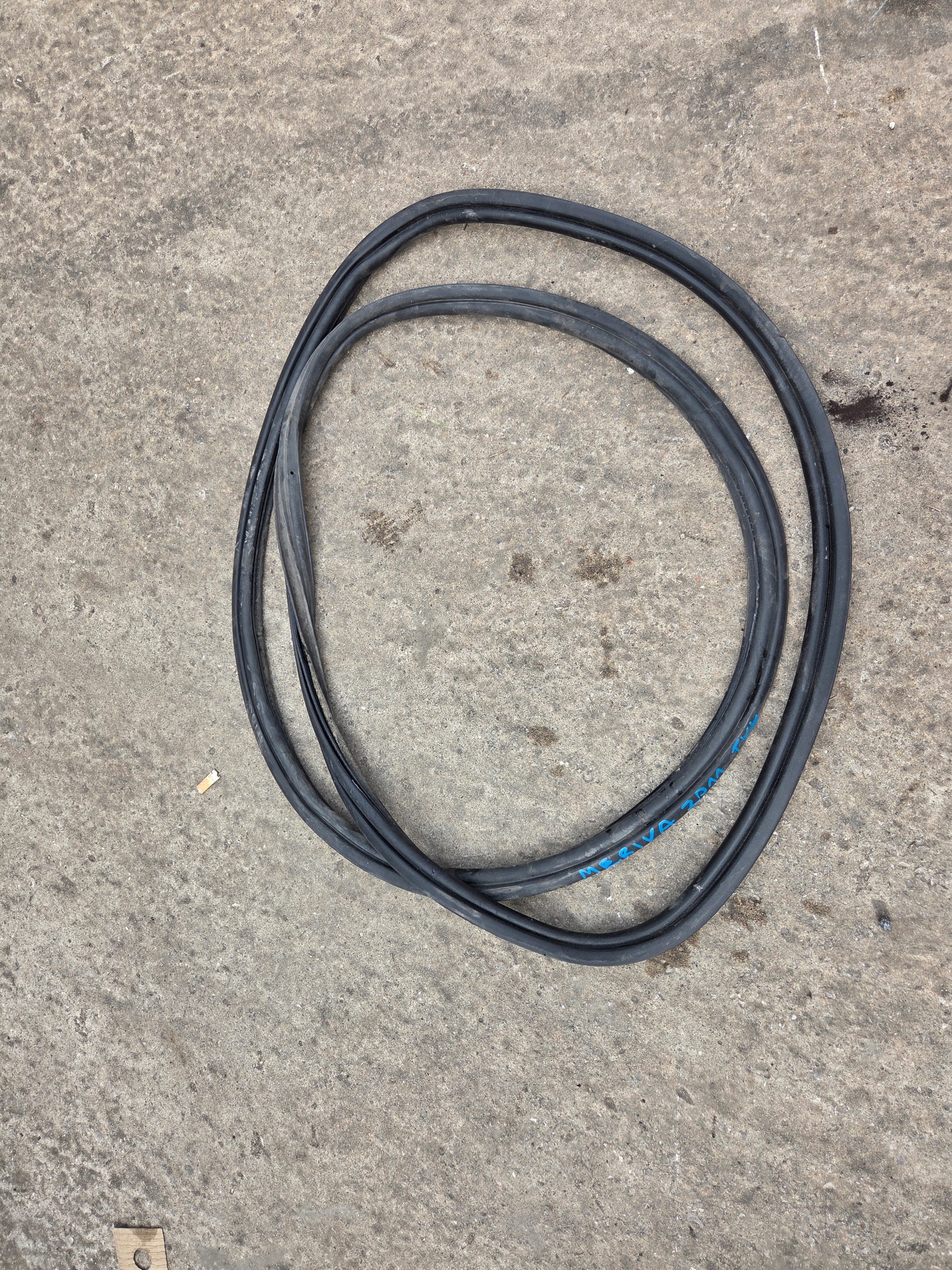 gasket bonnet boot rear part opel meriva b