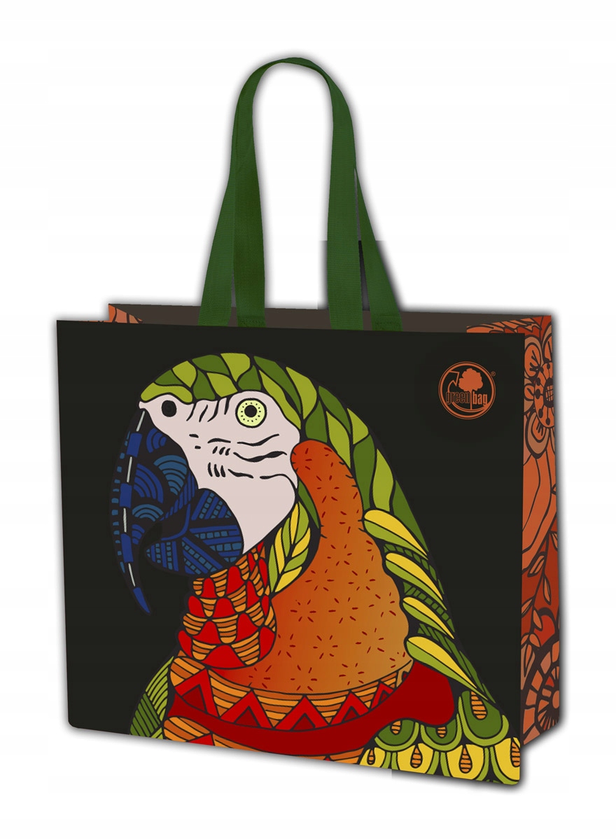 

Torba ekologiczna na zakupy Papuga vs Koń 45x40x18