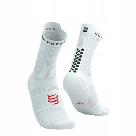 Compressport skarpetki ProRacing V4.0 biało-czarne [Rozmiar 45-48]