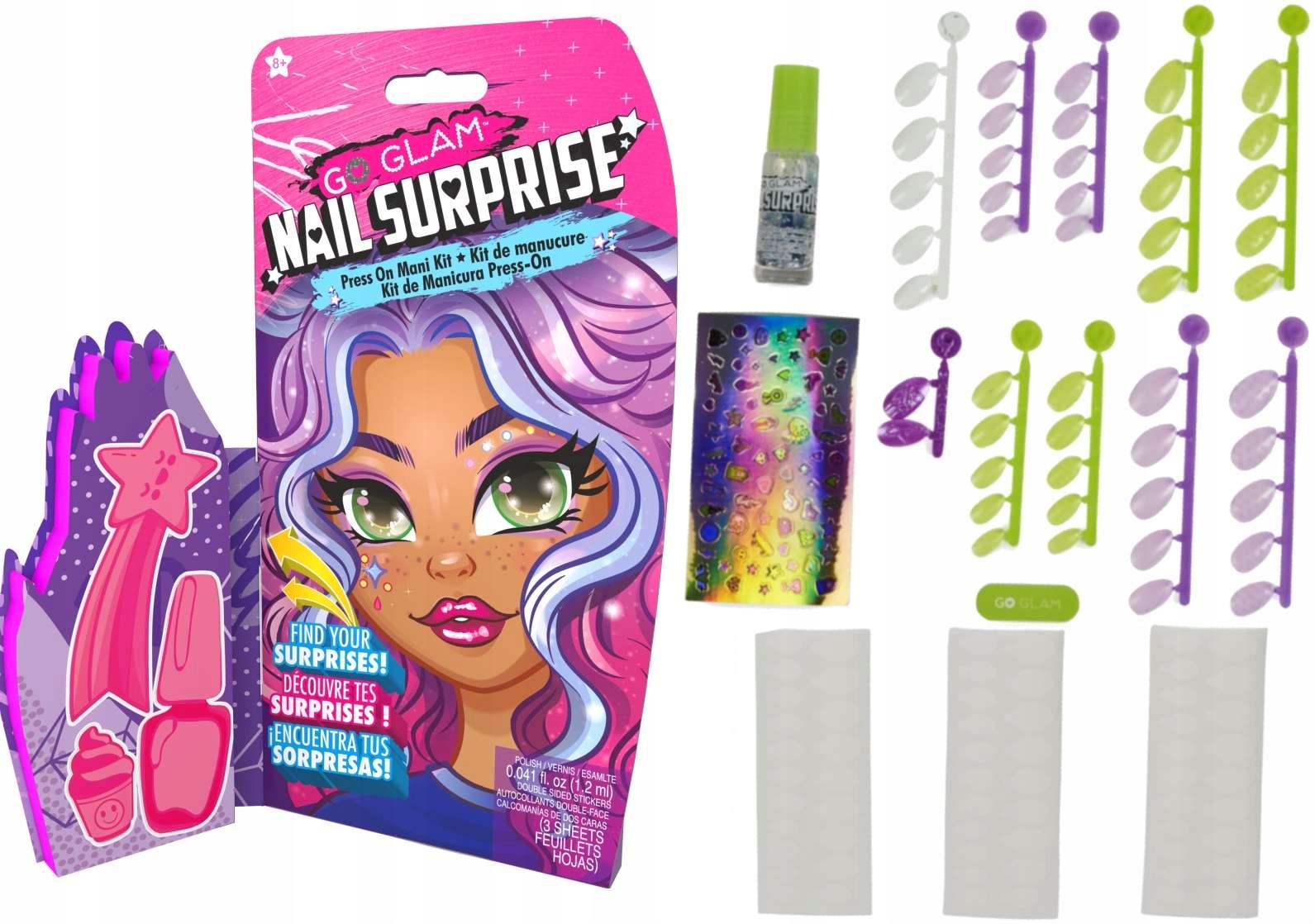 

Cool Maker Go Glam Zestaw Do Paznokci Tipsy Lakier