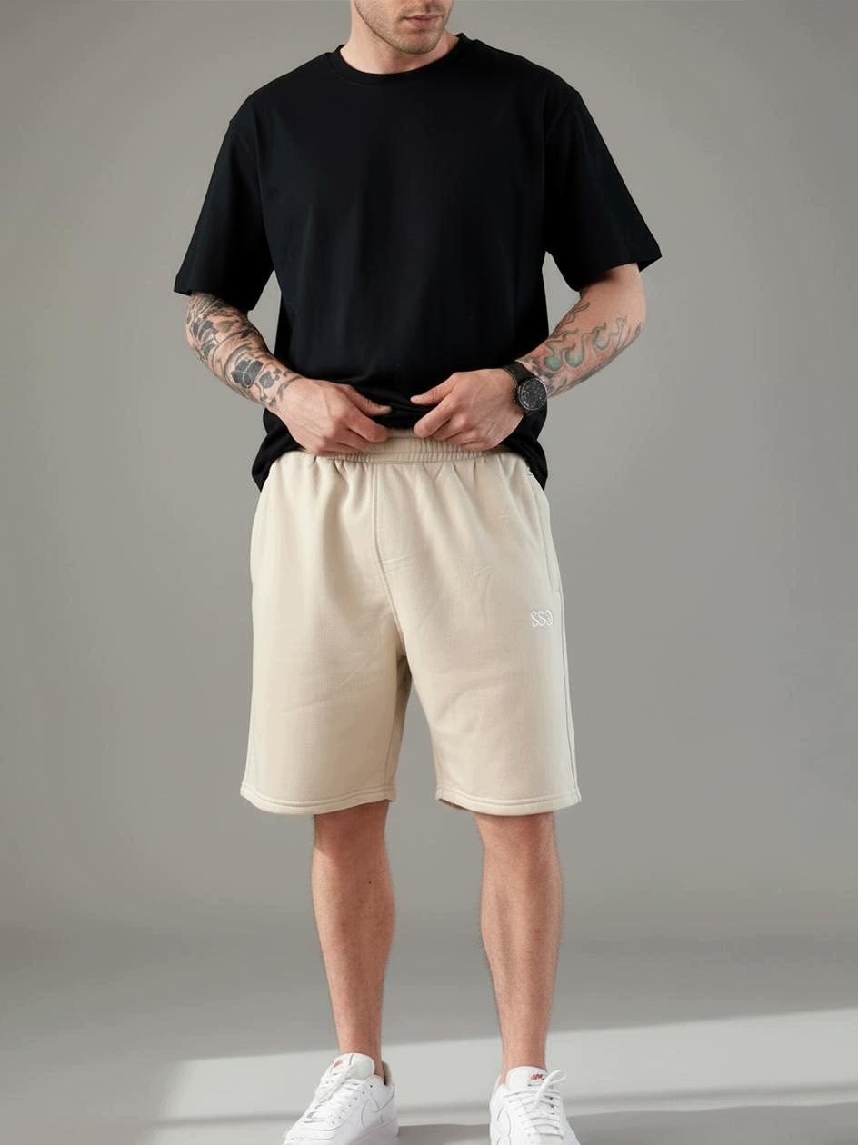 Krátké Kraťasy Světle béžové Ssg Small Classic L