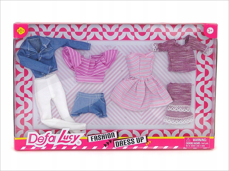 

Ubranka, Sukienki Lalka Barbie 29CM Zestaw Ubrań