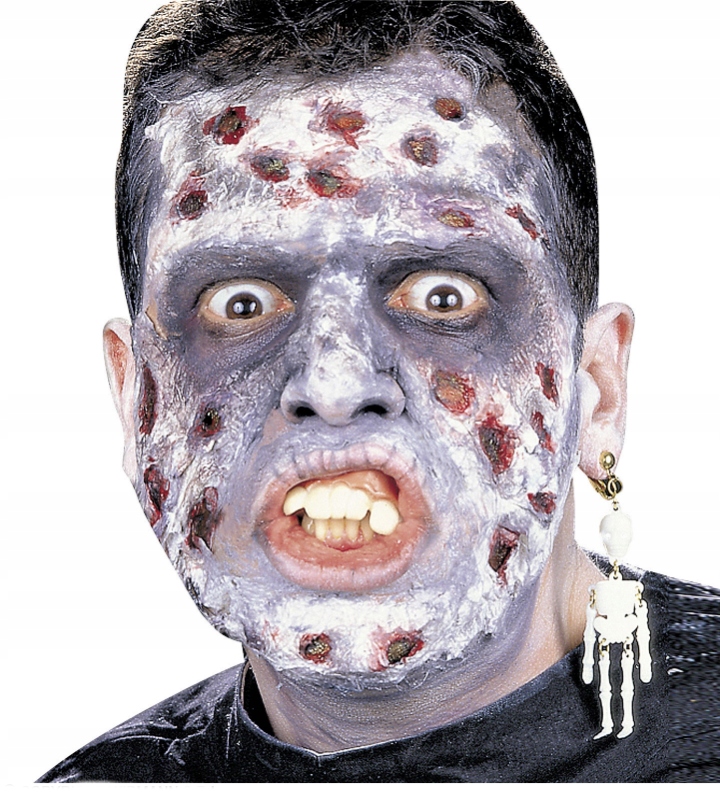Zestaw do makijażu z akcesoriami - Zombie Makijaż Na Halloween Typ atrybut