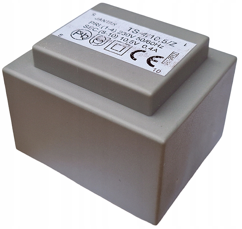 Transformator Zalewany JANTAR TS 4/10,5/Z POLSKI Symbol TS 4/10,5/Z