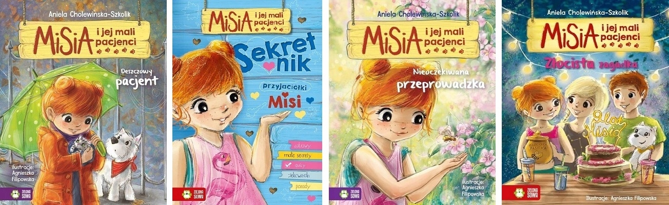 Aniela Cholewińska-Szkolik Misia i jej mali x4