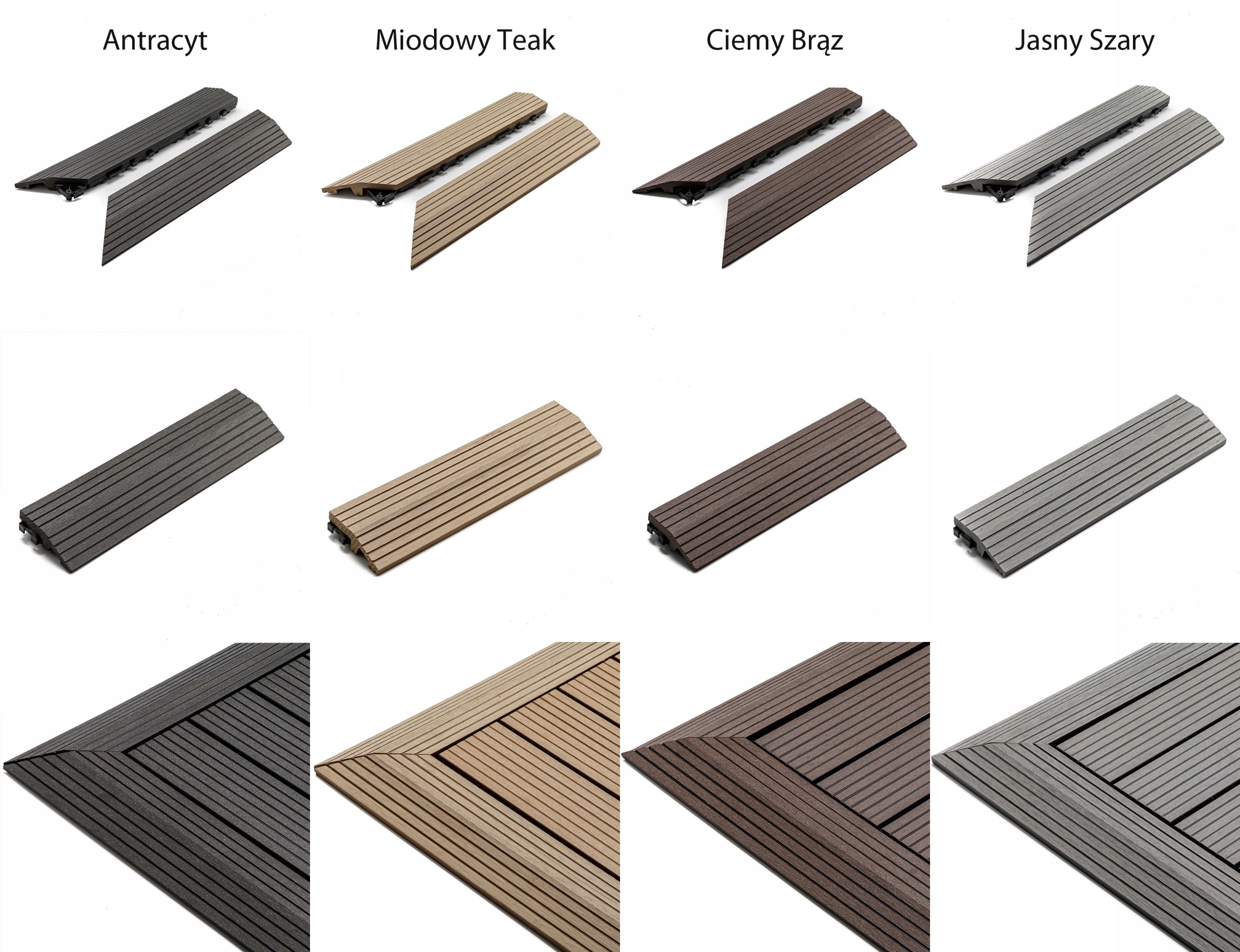 Podest Tarasowy Wykończenie narożne Lewe Brąz Informacje dodatkowe Nie wymaga konserwacji