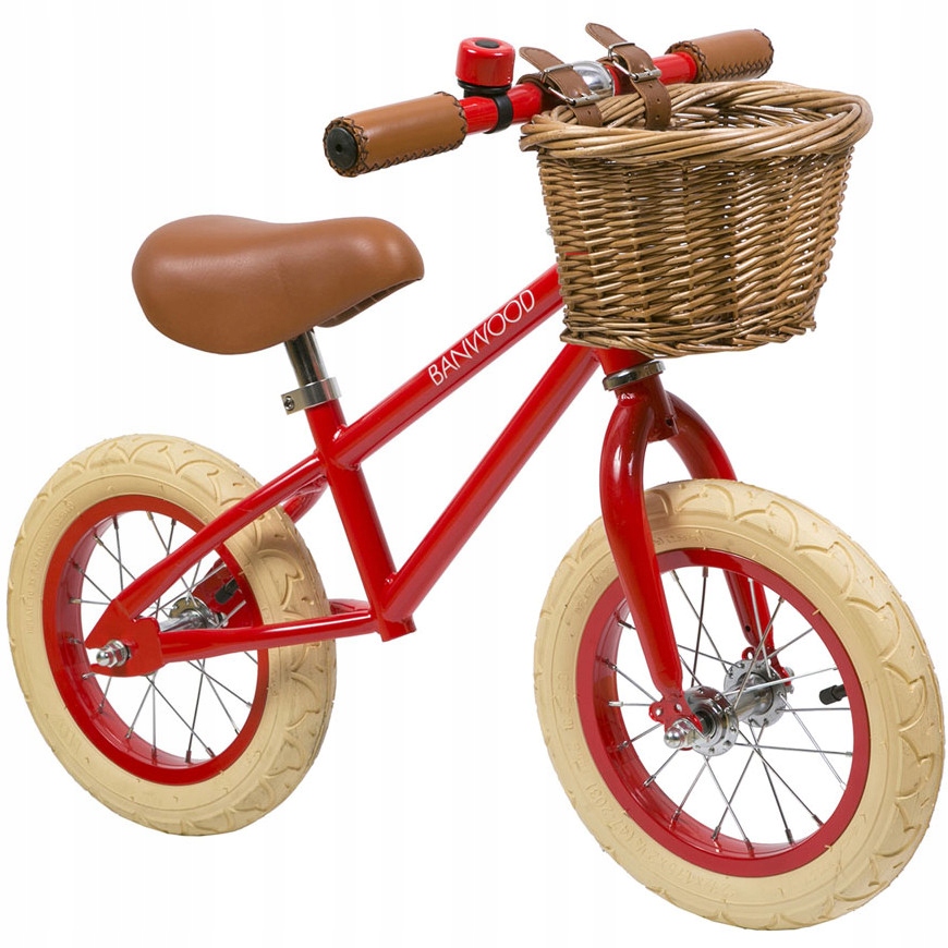 Rowerek biegowy First Go red Banwood