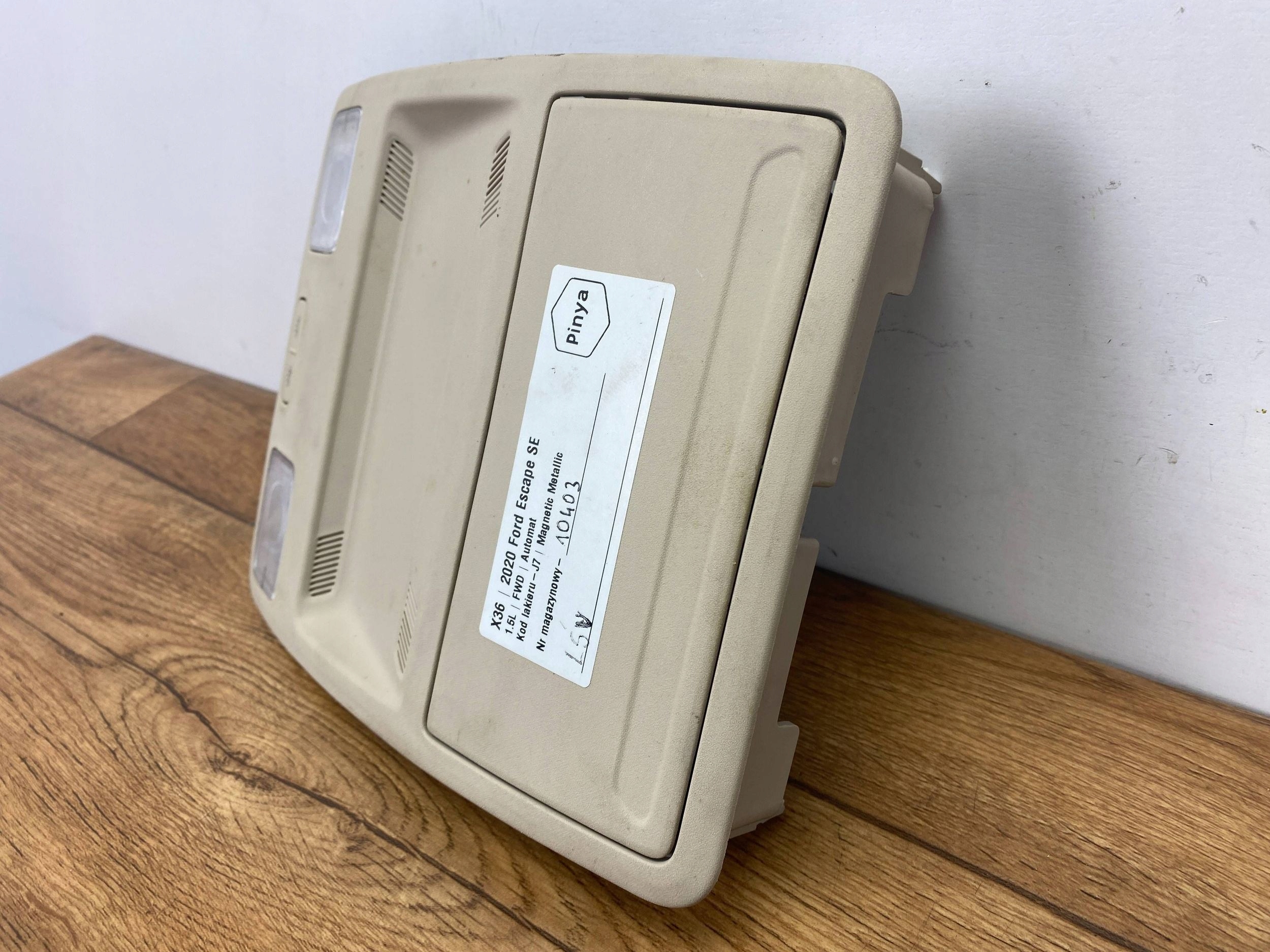 FANALE CIELO INTERNO Ford Escape IV Kuga MK3 2020+