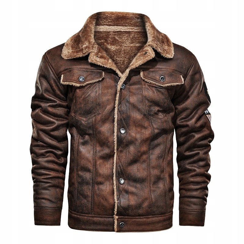 KURTKA SKÓRZANA BOMBERKA ELEGANCKA CZARNA MĘSKA Model Kurtka Skórzana Bomberka