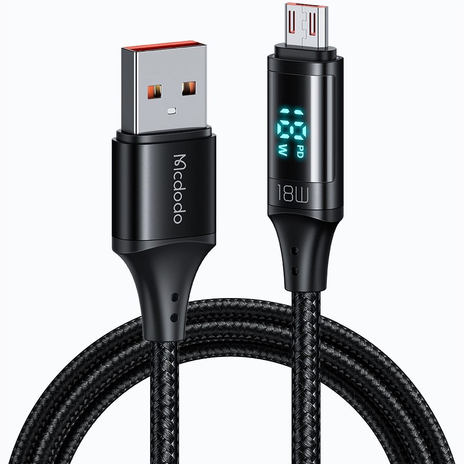 

Mcdodo Digital Pro Kabel Qc 4.0 Micro Usb 18W 1,2M