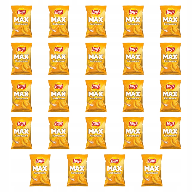 Lay's Max Karbovaná sůl 120g X24