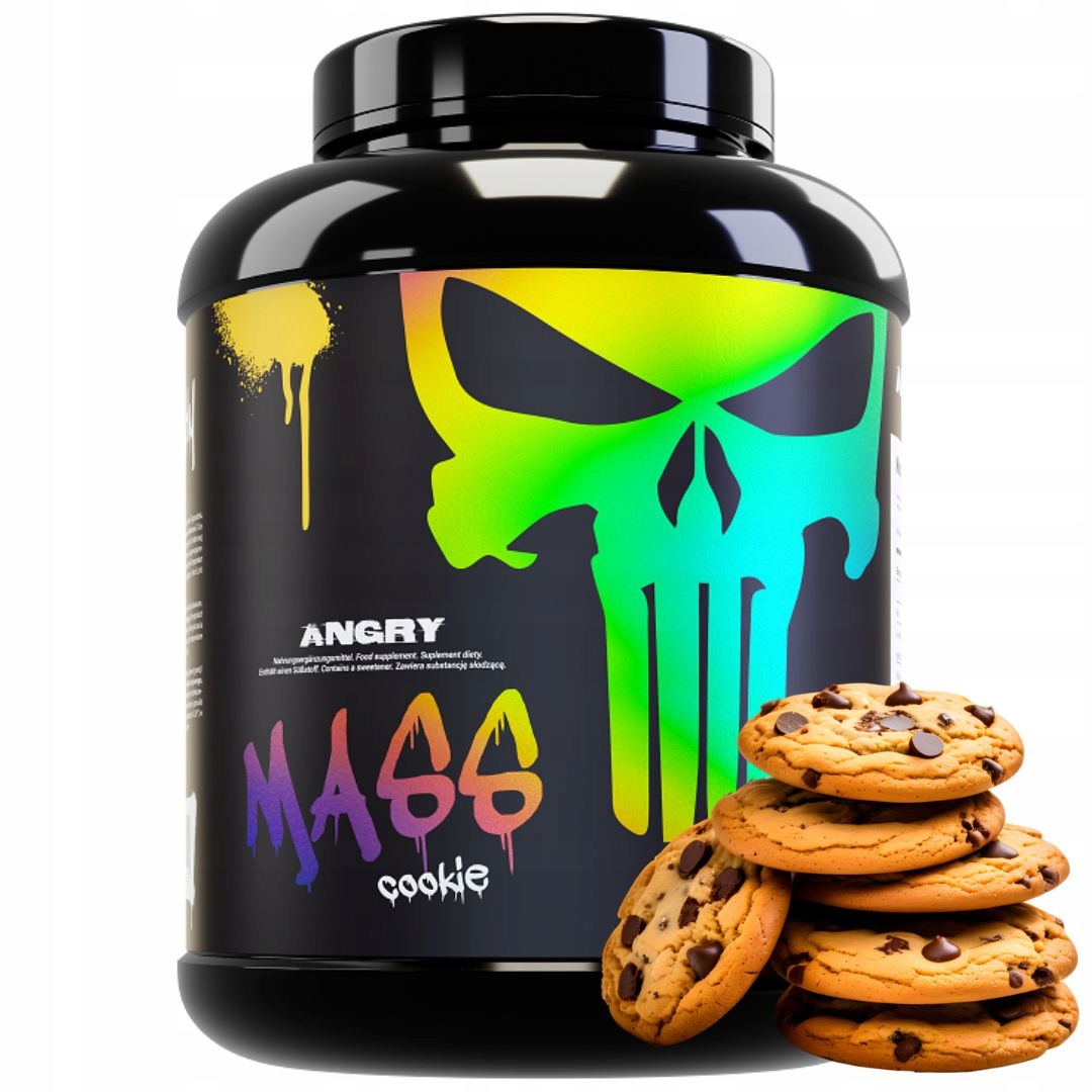 Muscle Clinic Angry Mass 1800g hmotnost gainer mutant mass bílkovina sacharidy