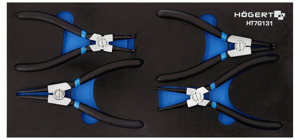 HOGERT HT7G131 Zest. szczypiec do pierścieni 4szt.
