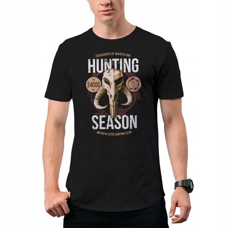 

Koszulka T-Shirt Hunting Season Mandalorian XL