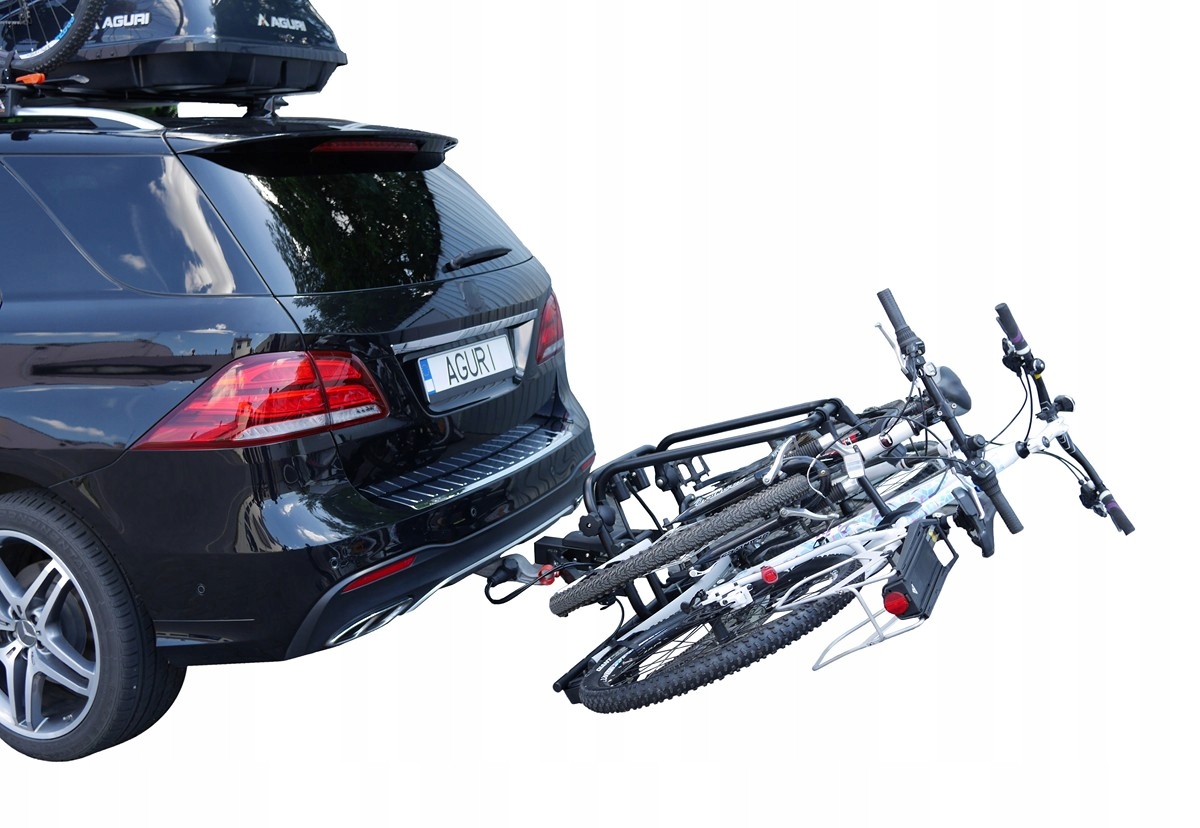 BAGAZNIK UCHWYT ROWEROWY NA HAK 4 ROWERY UCHYLANY Weight with packaging 22 kg