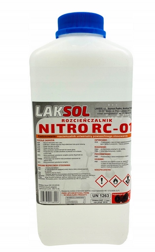 

Rozcieńczalnik Nitro RC-01 Laksol 1Litr