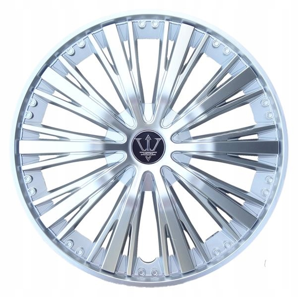 Kryty kol Evo Rango 16", stříbrné sada 4ks