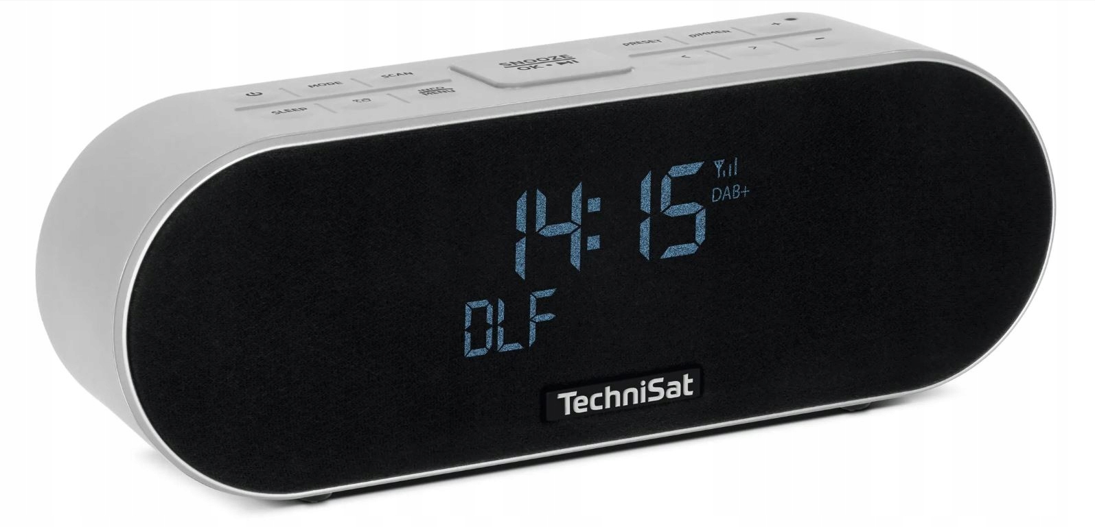 Síťové rádio LCD Dab+ Bluetooth Usb TechniSat 53 Bt šedé