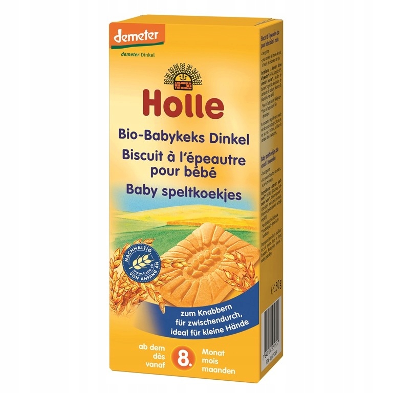 HERBATNIKI ORKISZOWE OD 8 MIESIĄCA DEMETER BIO 150 g - HOLLE