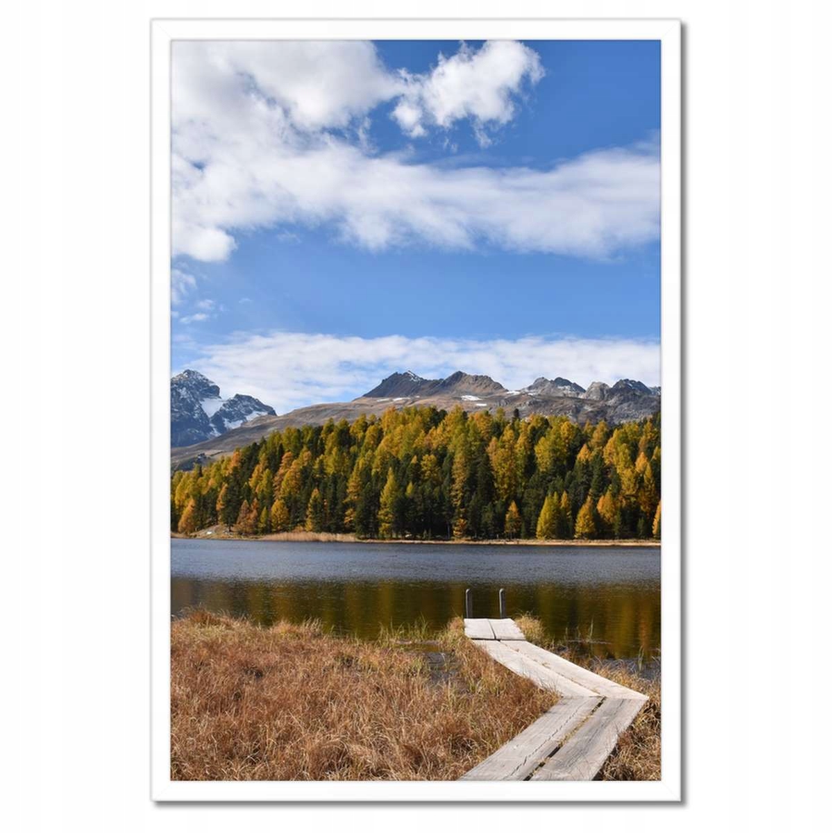 Plakáty v rámu 40x60 Krajina Dřevěná lávka