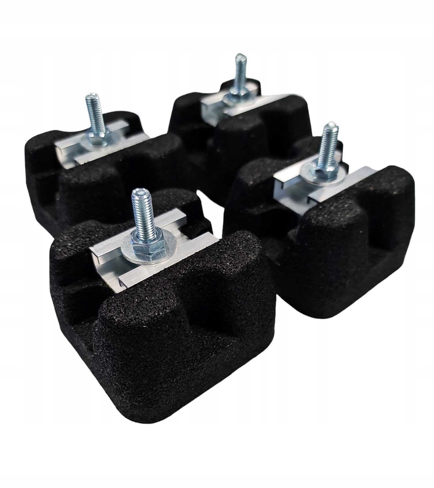 Antivibrační gumová základna pod klimatizační jednotku agregátu pro tepelné čerpadlo