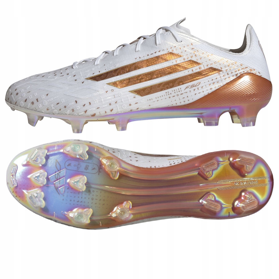 Adidas F50 Elite Fg [40 2/3] Boty Lanky Unisex Bílá