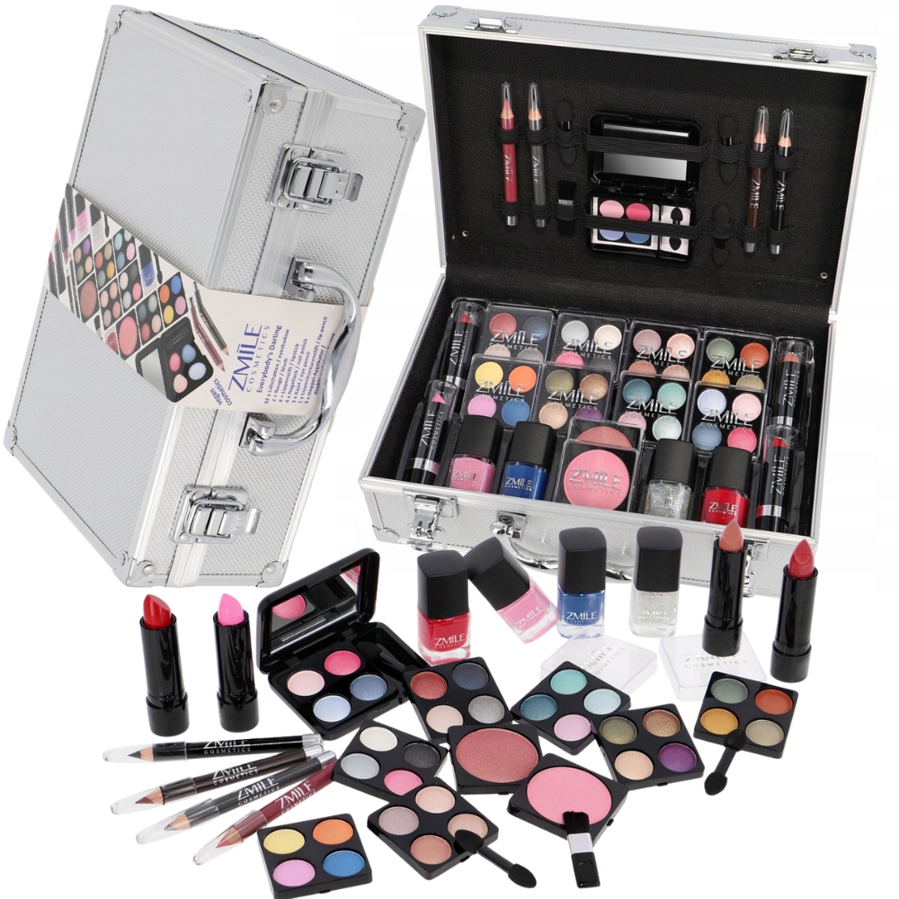 Zmile Kufřík Dárková Sada s kosmetikou na líčení pro ženy 2024