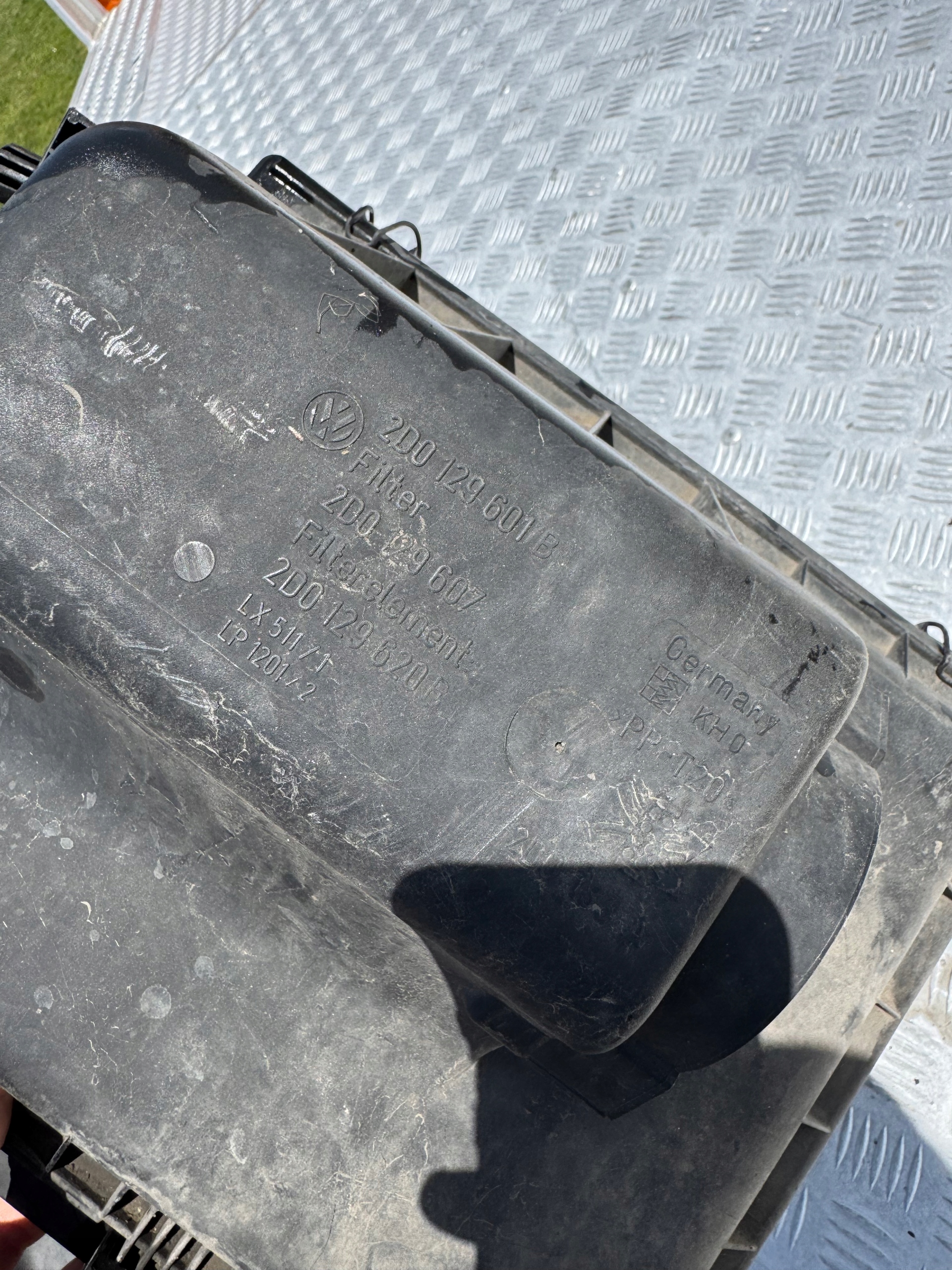 VW LT 2.5 TDI SDI 96-06 Gehäuse filter luft 2D0129601B 2D0129607 1S