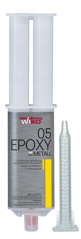 Klej do metalu epoksydowy mocny profesjonalny płynny metal 25ml Wiko