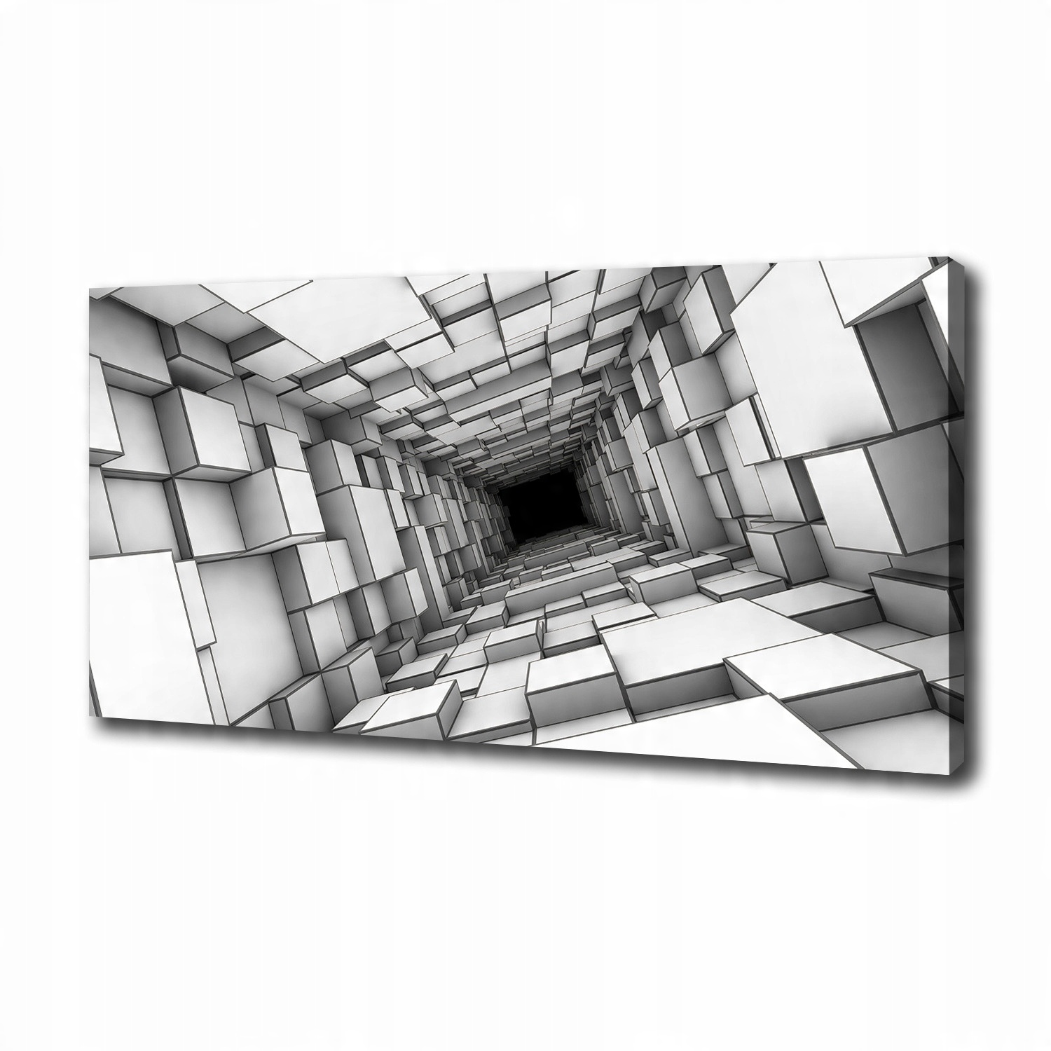 

Foto obraz na płótnie Tunel z sześcianów 100x50 cm