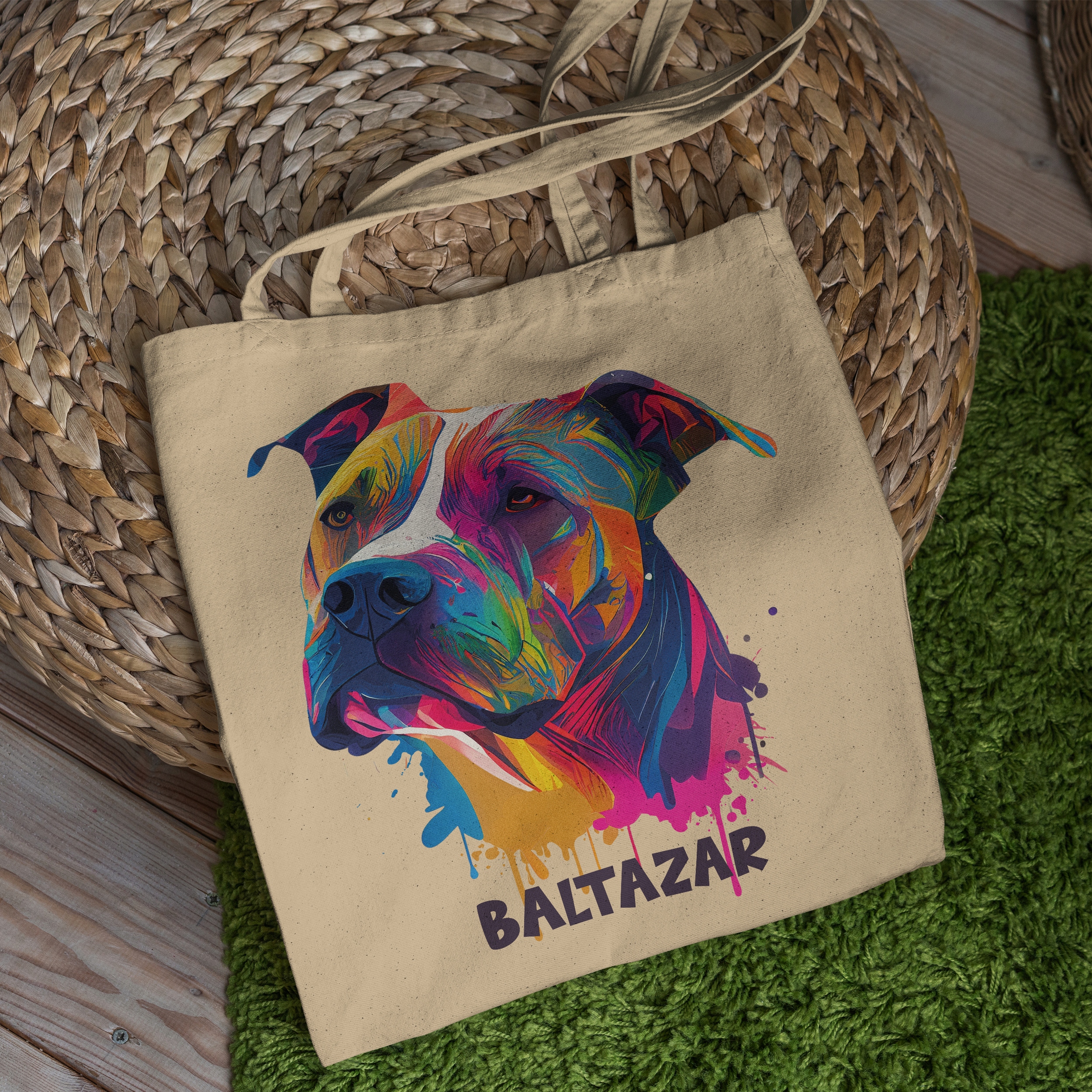 TORBA PIES STAFFORDSHIRE BULL TERRIER IMIE PREZENT Rodzaj torba