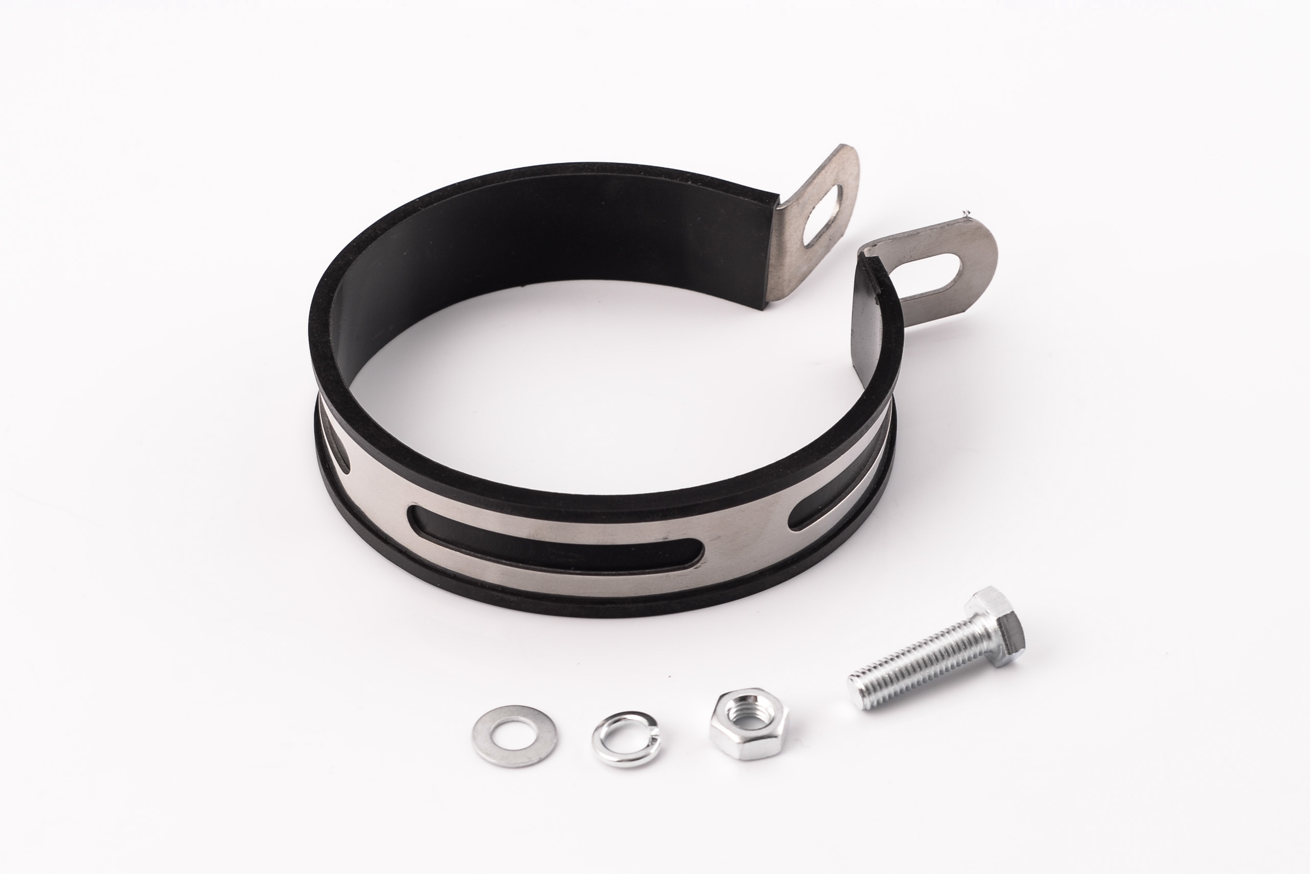 

Obejma opaska mocowanie na tłumik wydech 100 mm