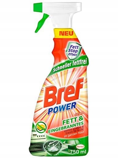 Levně 2x Bref Power Sprej do kuchyně 750 ml De