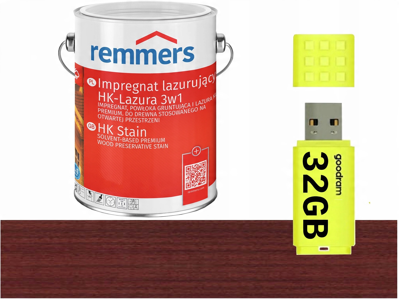 

Remmers HK-Lasur impregnat do drewna 0,75L Teak