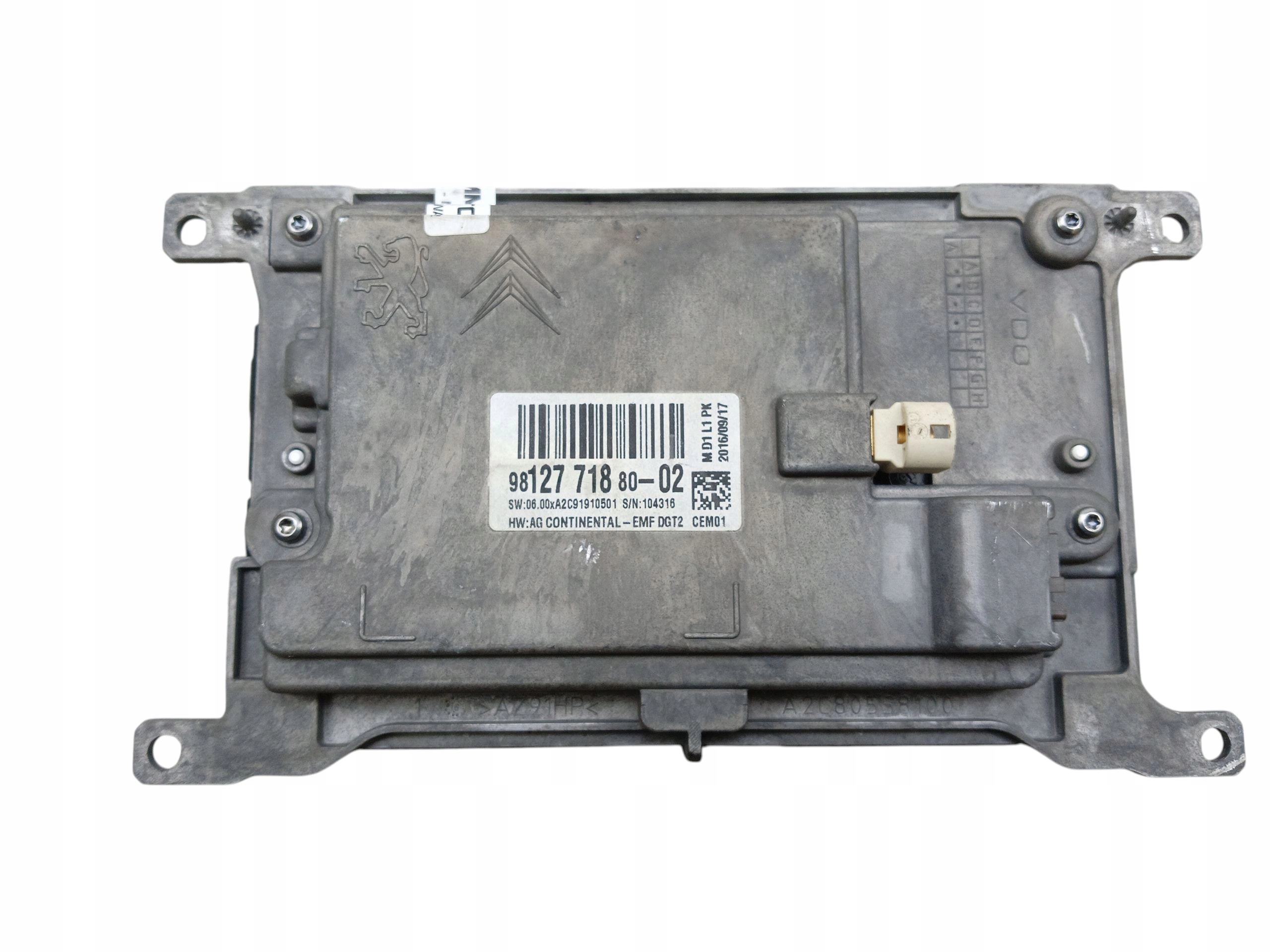 display navigation devices GPS RADIA PEUGEOT 508 and 9812771880