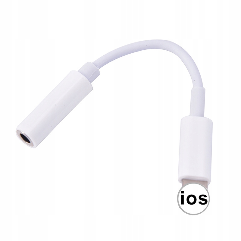 

Adapter słuchawek iPhone Lightning Mini Jack 3.5mm