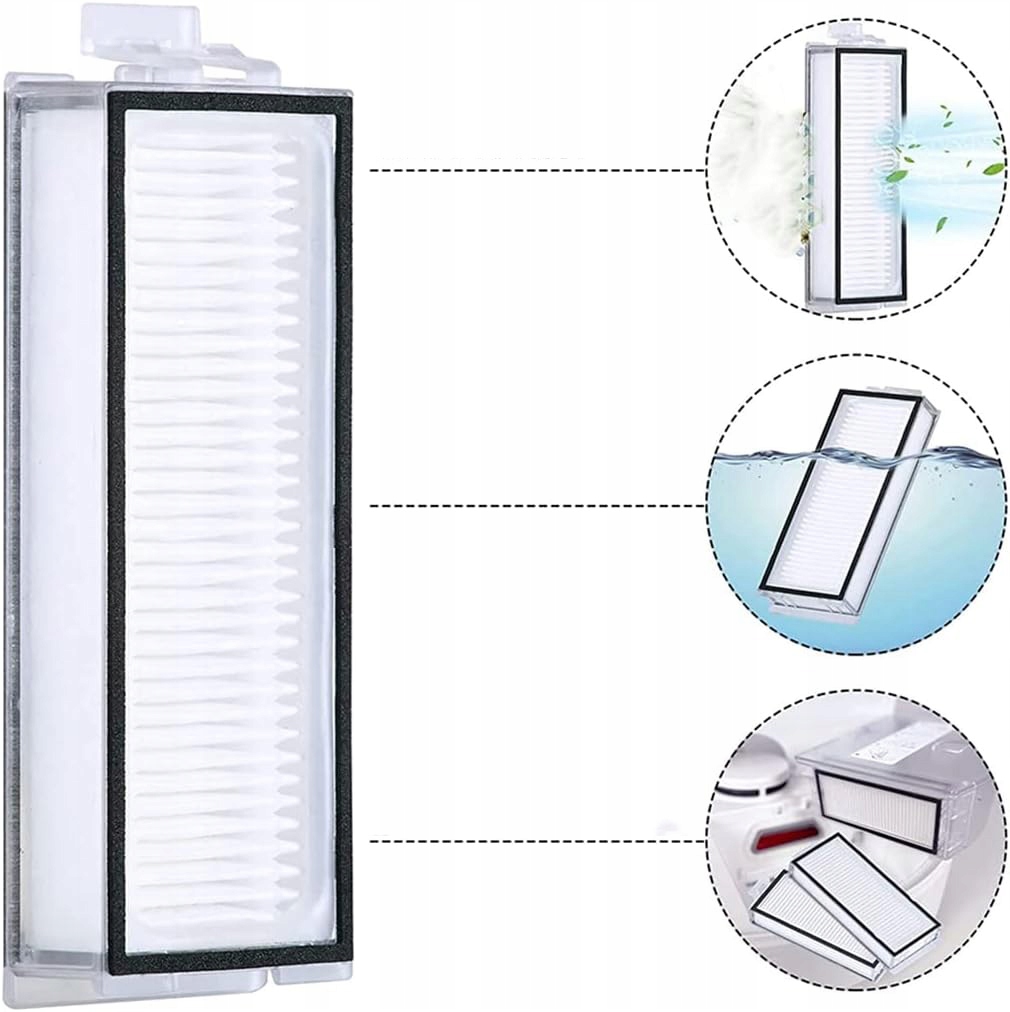 Kartáče Pro Odčišťovač Roborock Q7 Max T8 Q7 Plus Vysoká Kvalita