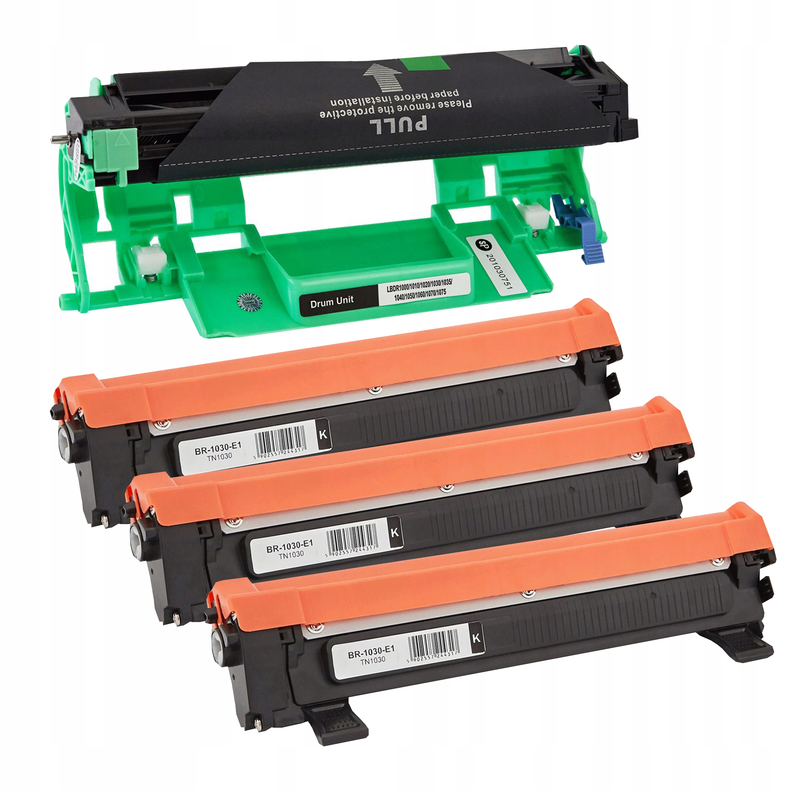 

3x Toner i 1x Bęben Do HL1110 DCP-1510E DCP-1512E
