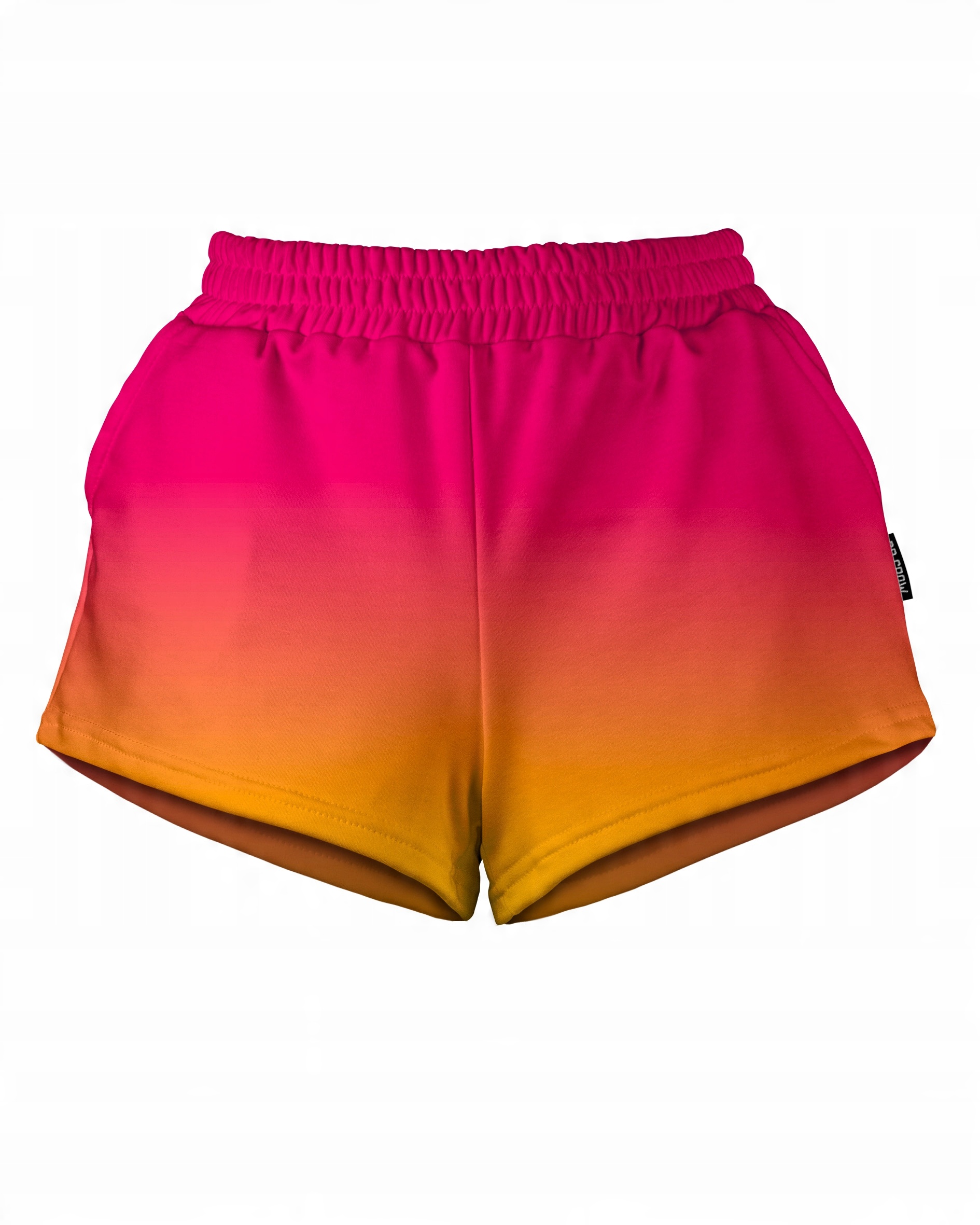 

Krótkie Spodenki Damskie Print Ombre Żół-róż M/L