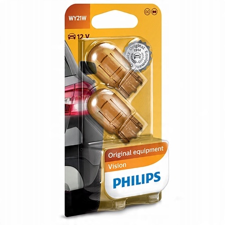 

Philips Żarówki WY21W Vision +30% więcej światła