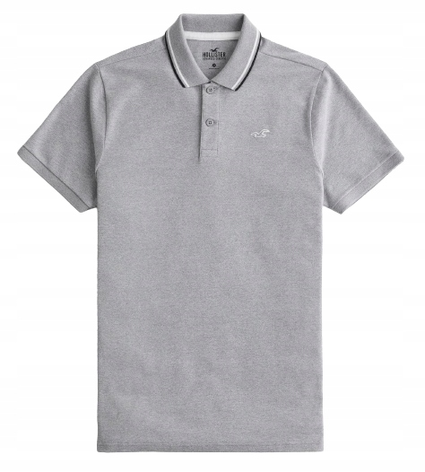 Polo tričko Hollister tričko M šedá