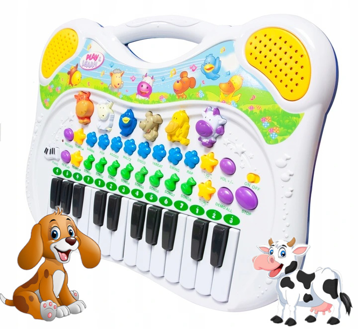 Pianinko Interaktywne Ze Zwierzatkami Organki U18 Marka Stator