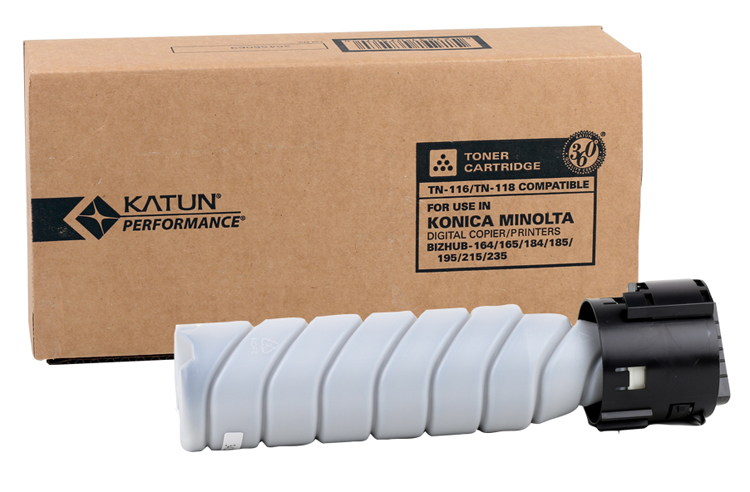 Toner Katun TN116 TN118 43646 pro Konica Minolta bizhub 215 226 225i